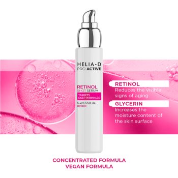 Helia-D Pro Active Retinol ser hidratant cu retinol - imagine 3